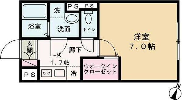 エルファーロ笹塚IIの物件間取画像